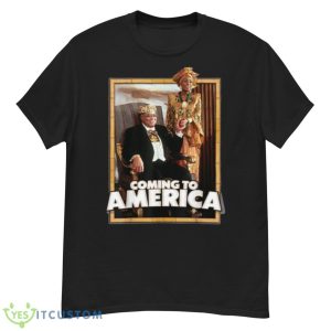 King And Queen Bamboo Portrait Coming To America Shirt - G500 Men’s Classic T-Shirt