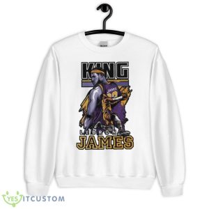 King Lebron James 2023 Trending Shirt - Unisex Heavy Blend Crewneck Sweatshirt