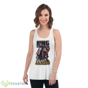 King Lebron James 2023 Trending Shirt - Women's Flowy Racerback Tank