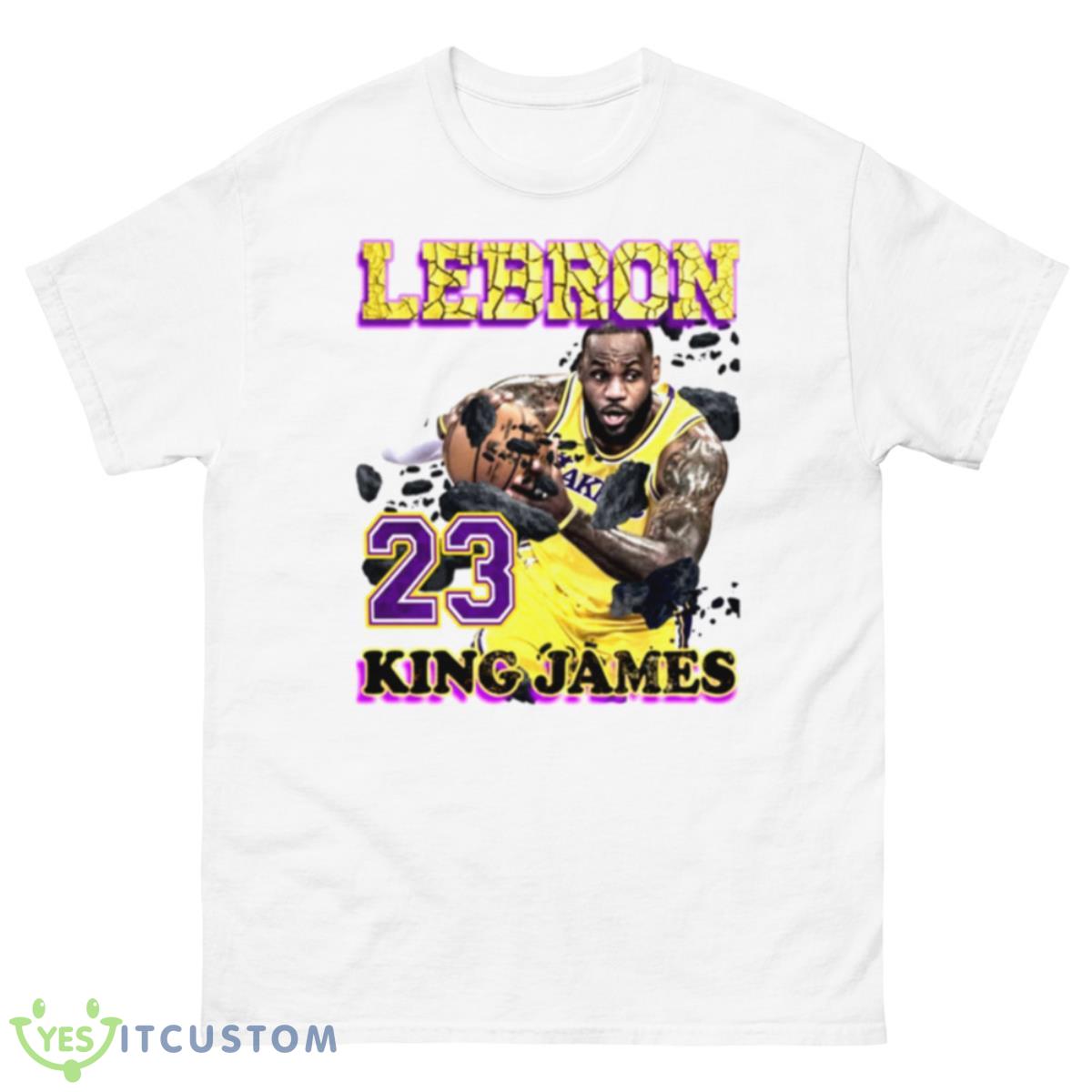 KING Lebron James 90s Vintage Bootleg Style Shirt 10 KING Lebron James 90s Vintage Bootleg Style Shirt - 500 Men’s Classic Tee Gildan