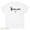 King LeBron James Basketball Lovers Shirt - 500 Men’s Classic Tee Gildan