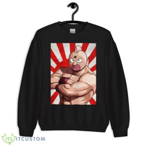 Kinnikuman Rising Sun Shirt 8 Kinnikuman Rising Sun Shirt - Unisex Crewneck Sweatshirt