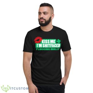 Kiss Me I’m Shitfaced Flogging Molly Shirt - Short Sleeve T-Shirt