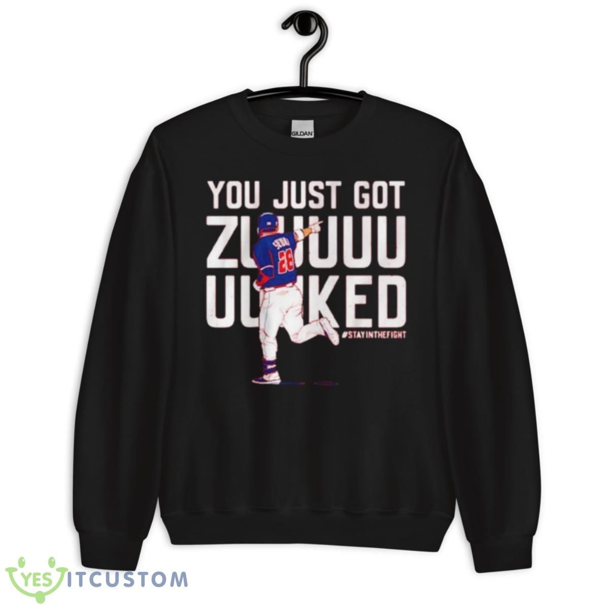 Kurt Suzuki You Just Got Zuuuuuked Shirt 3 Kurt Suzuki You Just Got Zuuuuuked Shirt - Unisex Crewneck Sweatshirt
