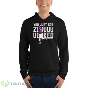Kurt Suzuki You Just Got Zuuuuuked Shirt 9 Kurt Suzuki You Just Got Zuuuuuked Shirt - Unisex Fleece Pullover Hoodie