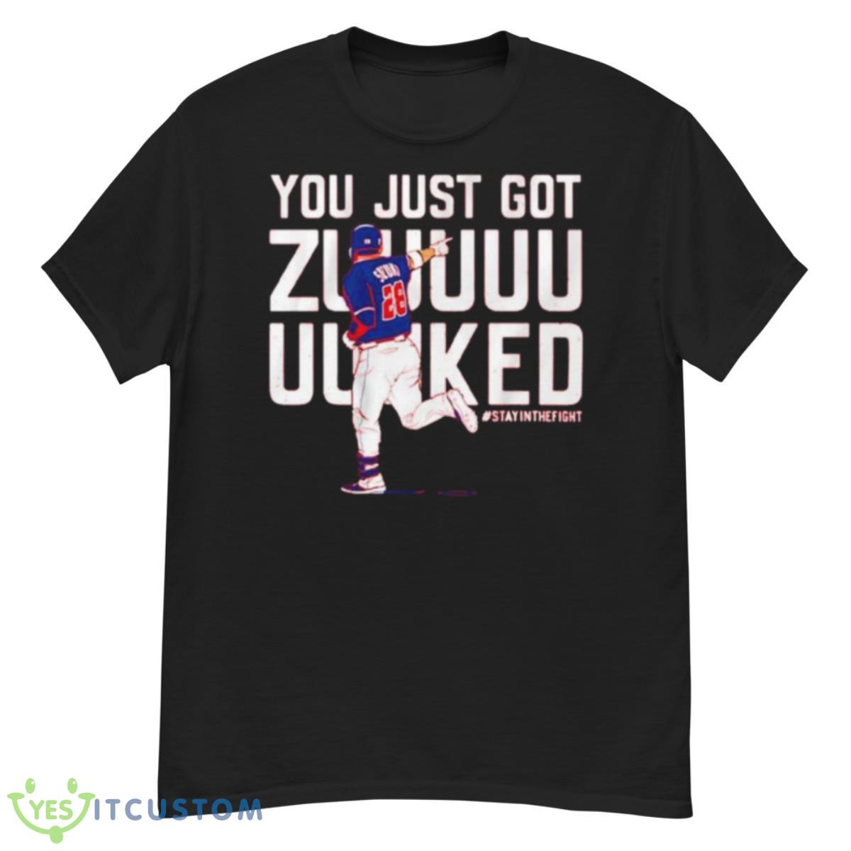 Kurt Suzuki You Just Got Zuuuuuked Shirt 12 Kurt Suzuki You Just Got Zuuuuuked Shirt - G500 Men’s Classic T-Shirt