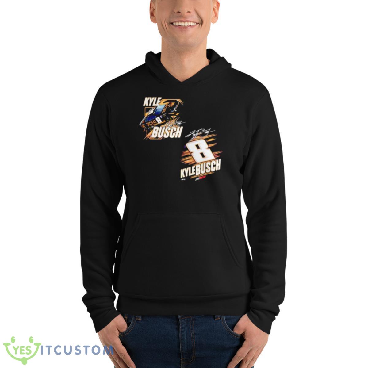 Kyle Busch 8 Nascar Racing Shirt 13 Kyle Busch 8 Nascar Racing Shirt - Unisex Fleece Pullover Hoodie