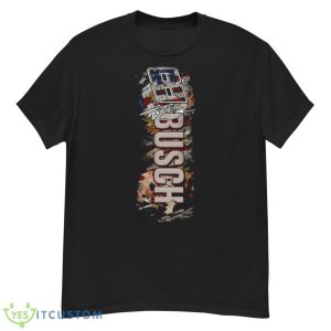 Kyle Busch Richard Childress Racing Team Collection Camo Patriotic Shirt - G500 Men’s Classic T-Shirt