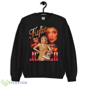 Kylie Jenner Portrait Shirt 8 Kylie Jenner Portrait Shirt - Unisex Crewneck Sweatshirt