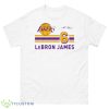 Laker King James Shirt - 500 Men’s Classic Tee Gildan