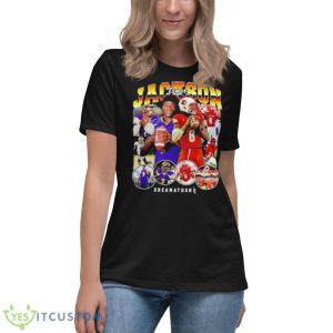 Lamar Jackson Dreamathon 2023 shirt - Women's Relaxed Short Sleeve Jersey Tee