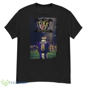 Lamar Jackson The King Of North T shirt - G500 Men’s Classic T-Shirt