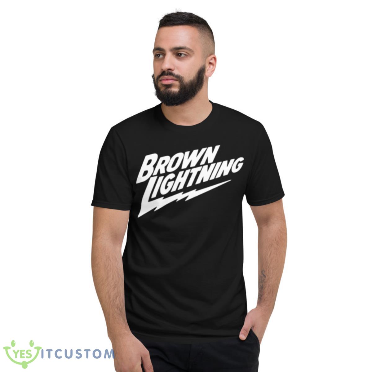 Lamorne Brown Lighting Shirt 2 Lamorne Brown Lighting Shirt - Short Sleeve T-Shirt