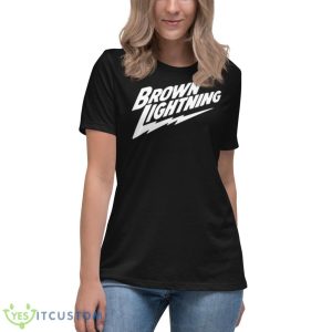 Lamorne Brown Lighting Shirt 11 Lamorne Brown Lighting Shirt - Women's Relaxed Short Sleeve Jersey Tee
