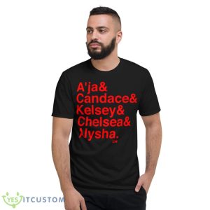 Las Vegas A’ja Candace Kelsey Chelsea Alysha Shirt - Short Sleeve T-Shirt