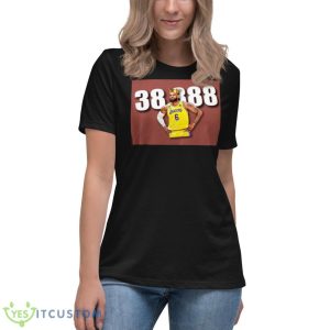 Lebron James 38388 Record Breaking Shirt - Women's Relaxed Short Sleeve Jersey Tee