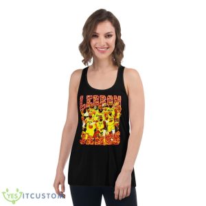 Lebron James 90s Vintage Bootleg Style Shirt - Women's Flowy Racerback Tank