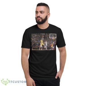 Lebron James All Time Points Leader Shot Photo Shirt - Short Sleeve T-Shirt