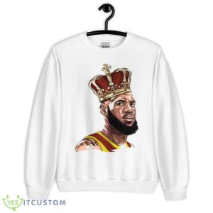 Lebron James Crown King Scoring Shirt - Unisex Heavy Blend Crewneck Sweatshirt
