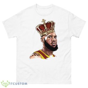 Lebron James Crown King Scoring Shirt - 500 Men’s Classic Tee Gildan