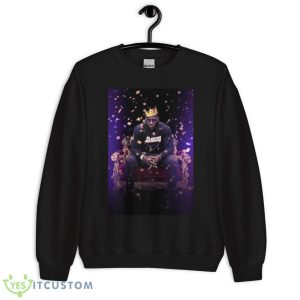 Lebron James King Love Or Hate Lebron James This Record Isn’t Up For Debate Shirt - Unisex Crewneck Sweatshirt