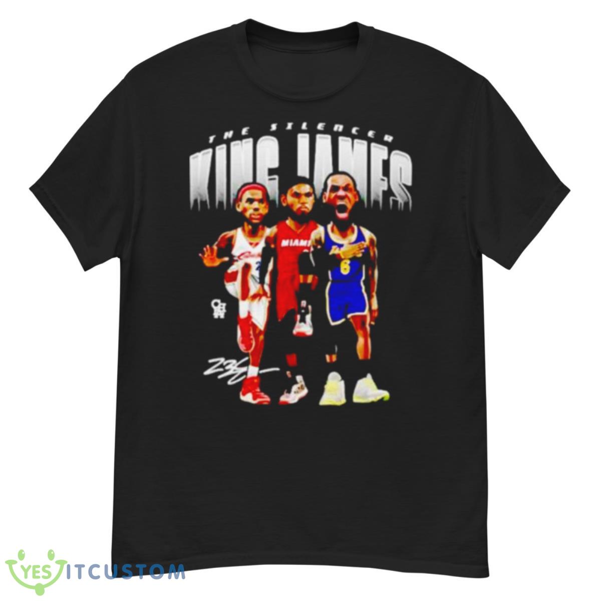 Lebron James The Silencer King James Shirt 12 Lebron James The Silencer King James Shirt - G500 Men’s Classic T-Shirt