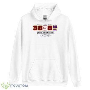 LeBron James White NBA All Time Scoring Record – Split Points Shirt 7 LeBron James White NBA All Time Scoring Record – Split Points Shirt - Unisex Heavy Blend Hooded Sweatshirt