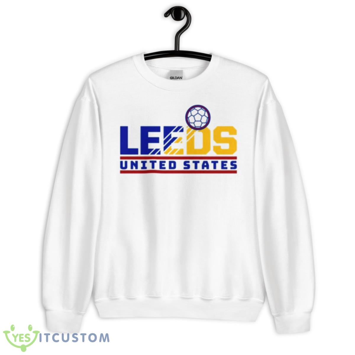 Leeds Soccer Leeds United States Shirt 2 Leeds Soccer Leeds United States Shirt - Unisex Heavy Blend Crewneck Sweatshirt