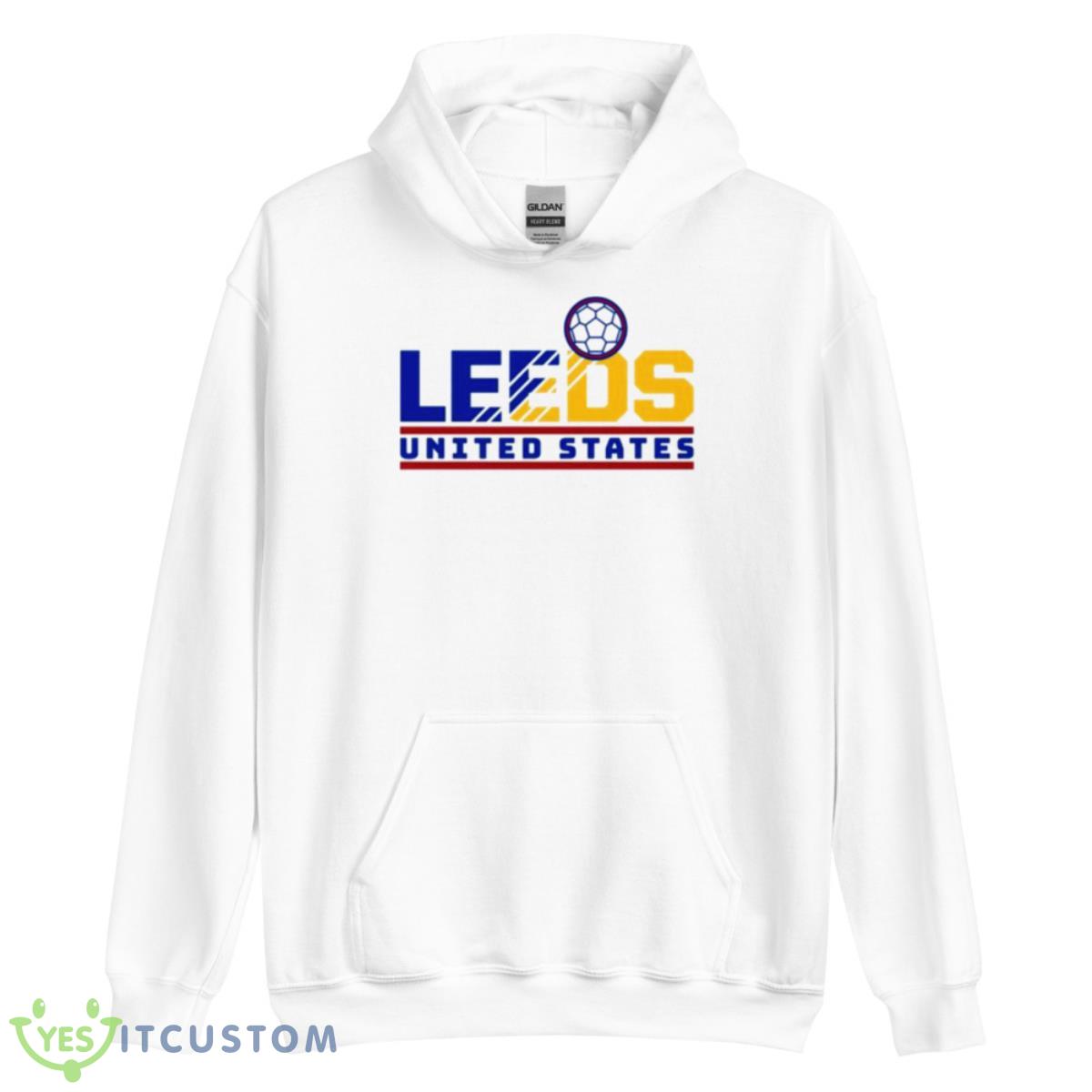 Leeds Soccer Leeds United States Shirt 3 Leeds Soccer Leeds United States Shirt - Unisex Heavy Blend Hooded Sweatshirt