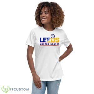 Leeds Soccer Leeds United States Shirt 9 Leeds Soccer Leeds United States Shirt - Women's Relaxed Short Sleeve Jersey Tee