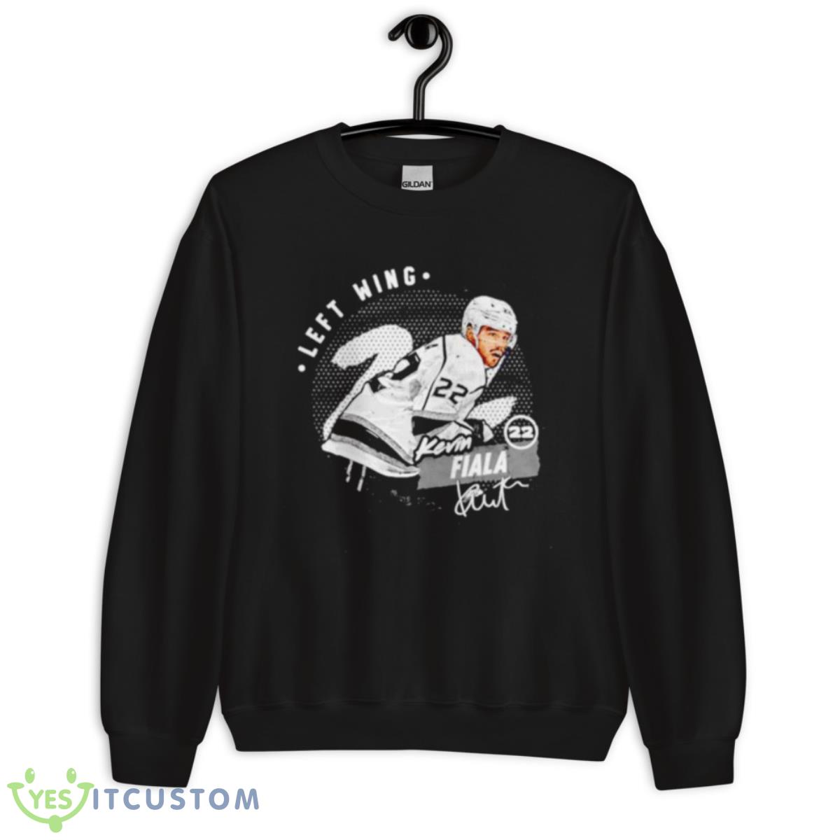 Left Wing Kevin Fiala Los Angeles Kings Dots Shirt 3 Left Wing Kevin Fiala Los Angeles Kings Dots Shirt - Unisex Crewneck Sweatshirt