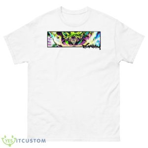 Legendary Ssj Broly In Rectangle Dragon Ball Shirt - 500 Men’s Classic Tee Gildan