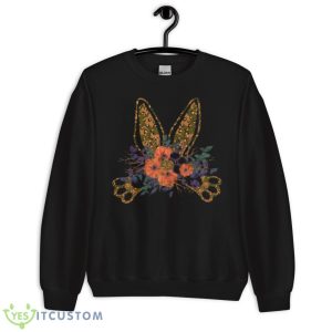 Leopard Bunny Easter Shirt 8 Leopard Bunny Easter Shirt - Unisex Crewneck Sweatshirt