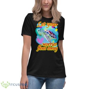 Let Your Worries Float Away Shirt - Women's Relaxed Short Sleeve Jersey Tee