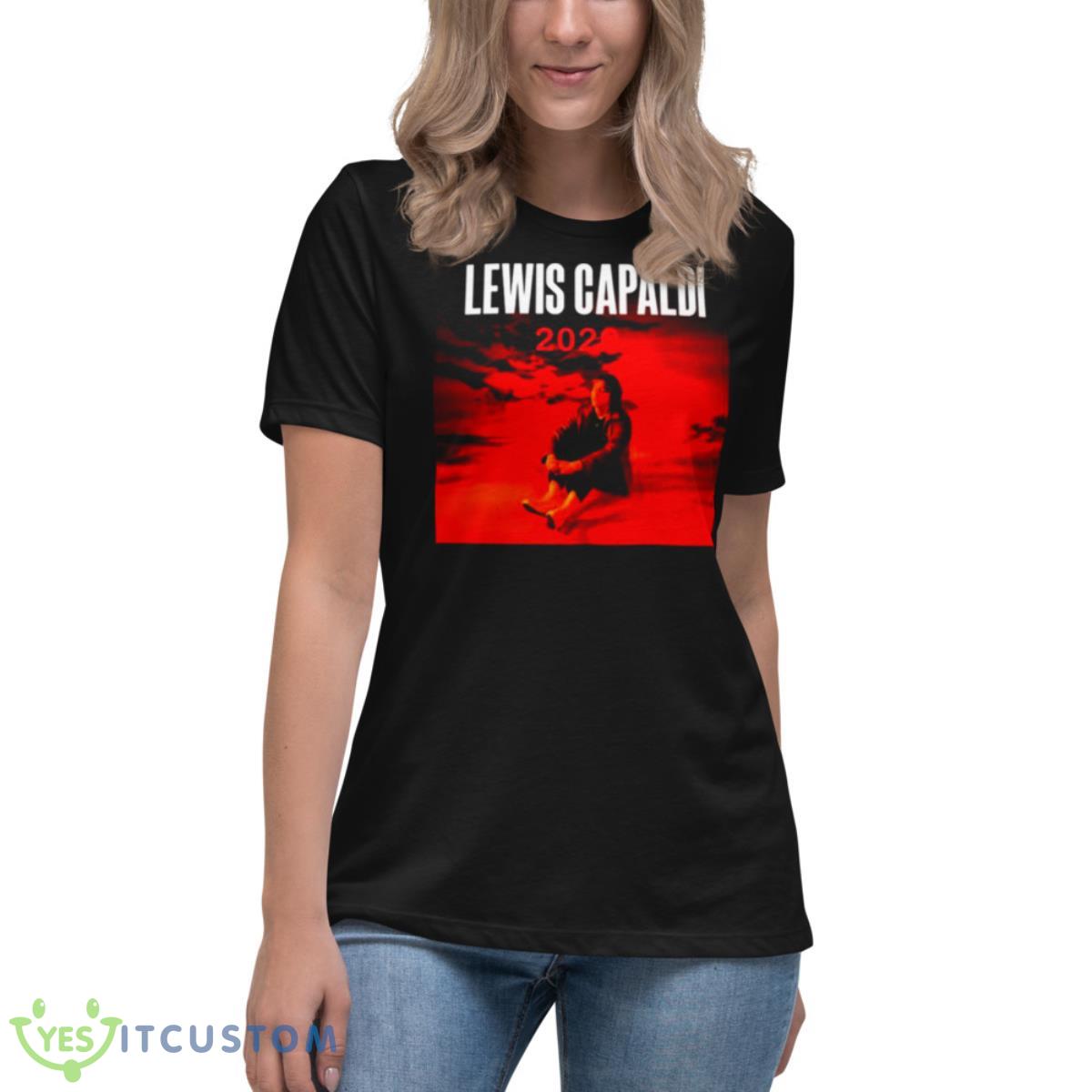 Lewis Capaldi 2020 Shirt 6 Lewis Capaldi 2020 Shirt - Women's Relaxed Short Sleeve Jersey Tee