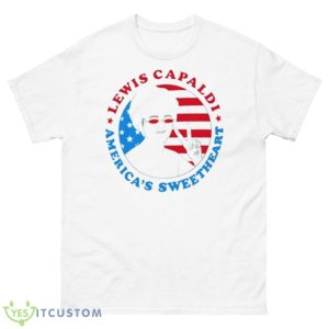 Lewis Capaldi America’s Shirt - 500 Men’s Classic Tee Gildan
