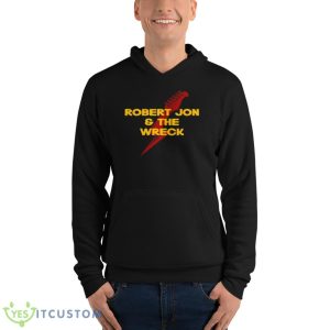 Lightning Bolt Jersey RObert Jon And The Wreck Shirt - Unisex Fleece Pullover Hoodie