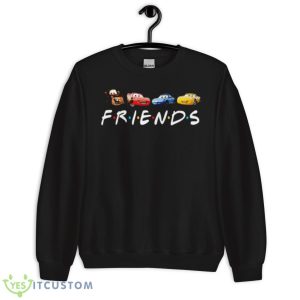 Lightning McQueen And Friends Car Lovers Shirt - Unisex Crewneck Sweatshirt