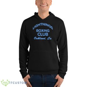 Lightning’s Boxing Club Oakland Ca Shirt - Unisex Fleece Pullover Hoodie