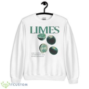 Limes High In Vitamin C Antioxidants And Other Nutrients Shirt - Unisex Heavy Blend Crewneck Sweatshirt