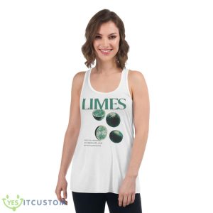 Limes High In Vitamin C Antioxidants And Other Nutrients Shirt - Women's Flowy Racerback Tank