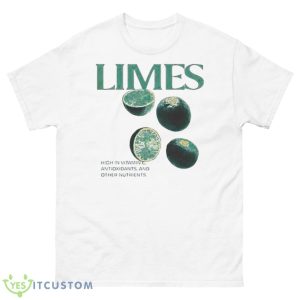 Limes High In Vitamin C Antioxidants And Other Nutrients Shirt - 500 Men’s Classic Tee Gildan