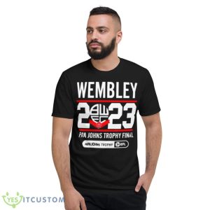 Lion Of Vienna Suite Wembley 2023 Papa Johns Trophy Final Shirt - Short Sleeve T-Shirt