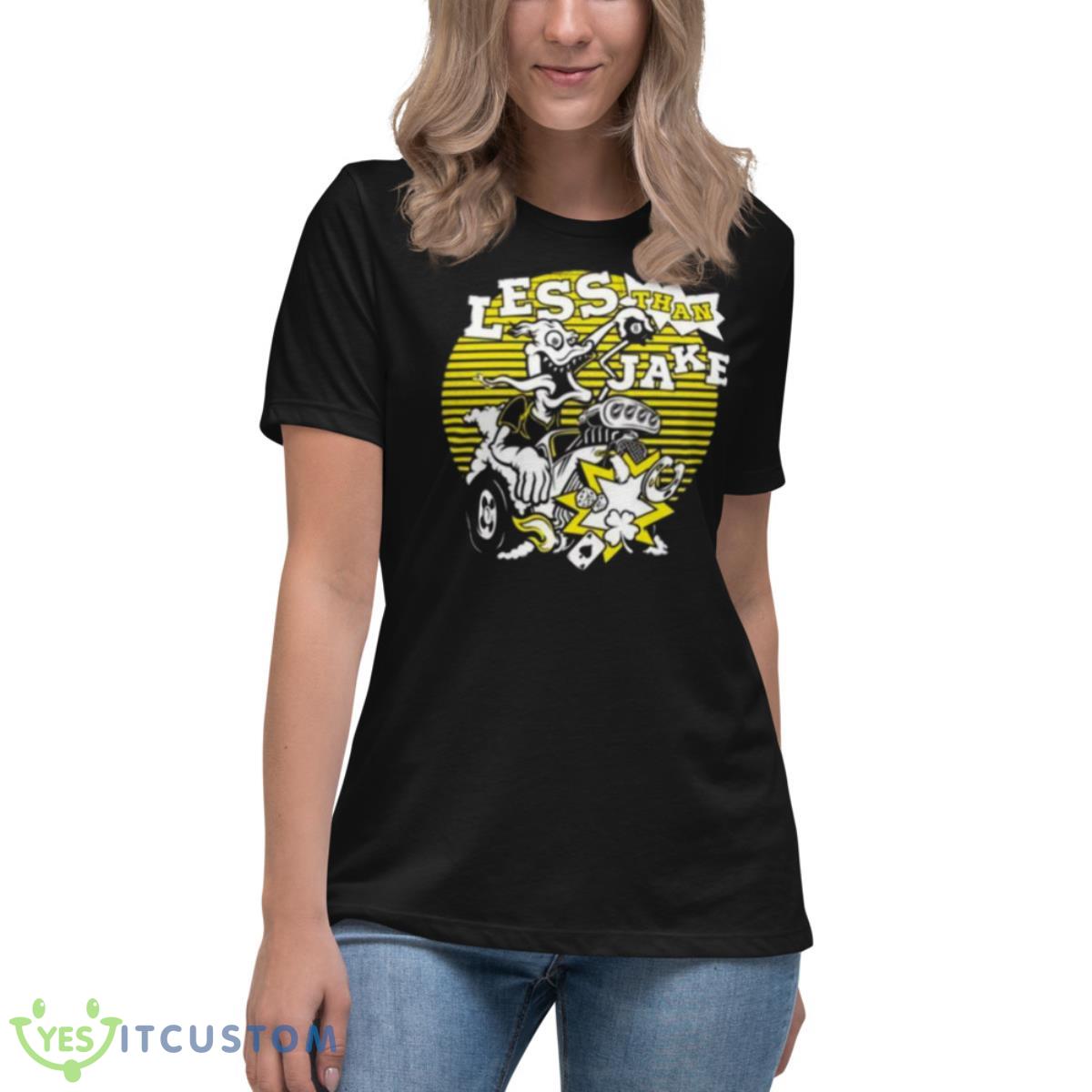 Liquor Store Less Than Jake Shirt 6 Liquor Store Less Than Jake Shirt - Women's Relaxed Short Sleeve Jersey Tee