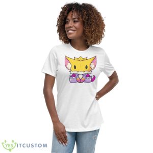 Little King Skylander Smol Chibi Bean Shirt 9 Little King Skylander Smol Chibi Bean Shirt - Women's Relaxed Short Sleeve Jersey Tee