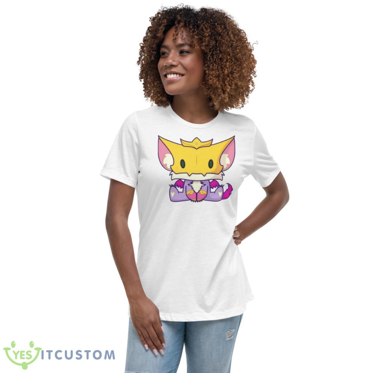 Little King Skylander Smol Chibi Bean Shirt 5 Little King Skylander Smol Chibi Bean Shirt - Women's Relaxed Short Sleeve Jersey Tee