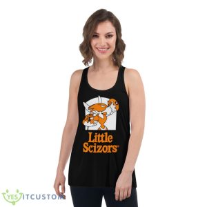 Little Scizors Shirt - Women's Flowy Racerback Tank