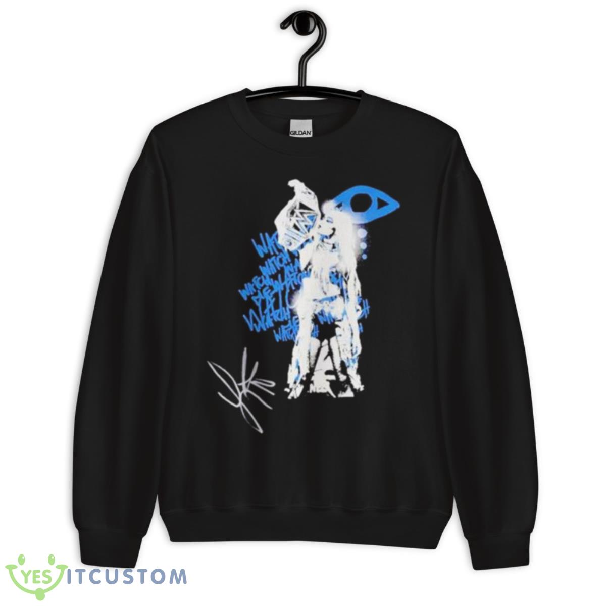 Liv Morgan Watch Me Title WWE Shirt 3 Liv Morgan Watch Me Title WWE Shirt - Unisex Crewneck Sweatshirt