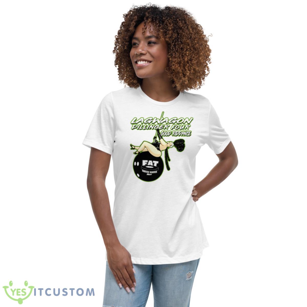 Live In A Dive Lagwagon Shirt 5 Live In A Dive Lagwagon Shirt - Women's Relaxed Short Sleeve Jersey Tee