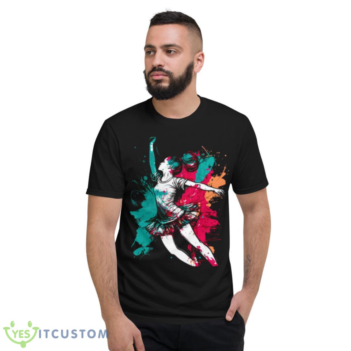 Ljeana Cartoon Design Ballet Shirt 2 Ljeana Cartoon Design Ballet Shirt - Short Sleeve T-Shirt